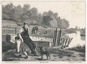 Lock Collection: Lock on the River Thames
