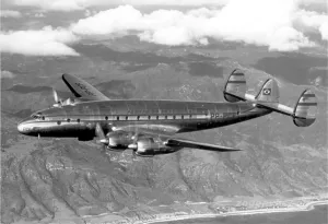 Lockheed Prints: Lockheed 049 Constellation of Panair do Brasil (forward