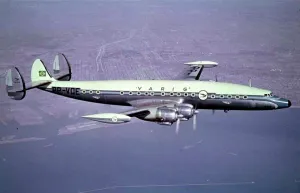 Lockheed Prints: Lockheed 1049G Super Constellation of Varig (forward vi