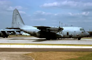 C 130 Prints: Lockheed AC-130U Hercules 89-0512 Dead On