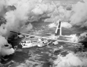 Photographic Prints: Lockheed C-130A Hercules 55-005