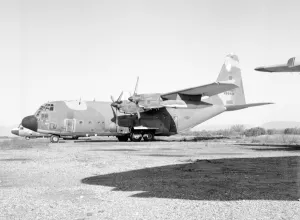 Images Dated 9th April 2020: Lockheed C-130A N9691N - 57-518