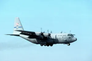 C 130 Prints: Lockheed C-130H Hercules 74-1677