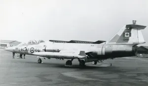 Rcaf Prints: Lockheed CF-104D Starfighter, 12661, of the RCAF