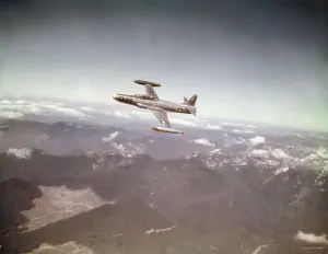 Single Engined Prints: Lockheed F-94B Starfire