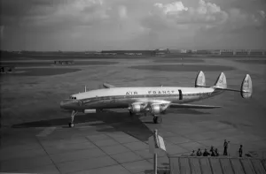 Lockheed Prints: Lockheed L-1049G Super Constellation F-BHMJ Air France LAP