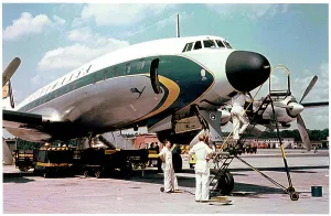 Lufthansa Prints: Lockheed L-1649 Starliner D-ALAN