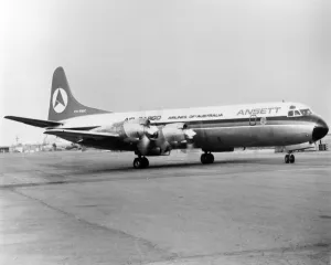 Freighter Prints: Lockheed L-188A Electra VH-RMC of Ansett