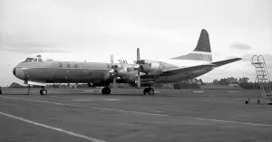 Electra Prints: Lockheed L-188C Electra ZK-TEB Atarau
