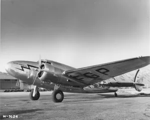 Electra Prints: Lockheed L14 Super Electra -British Airways Ltd
