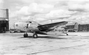 Lodestar Prints: Lockheed L18 Lodestar CF-TCU of TCA