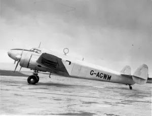 Electra Prints: Lockheed Model 12A Electra Junior G-AGWM