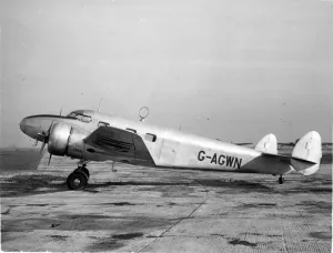 Electra Prints: Lockheed Model 12A Electra Junior G-AGWN