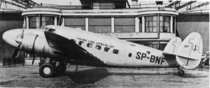 Lockheed Prints: Lockheed Model 14H Super Electra SP-BNF of LOT