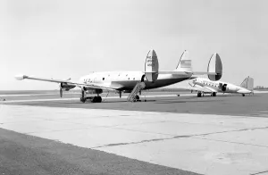 Skytrain Prints: Lockheed NC-121K 145925 Paisano Dos & Douglas C-47H 12423