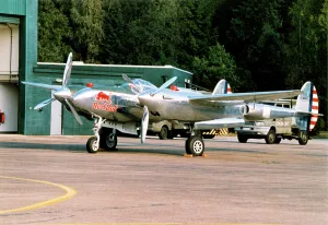 Noughties Prints: Lockheed P-38L Lightning N25Y