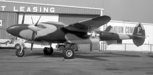 Peter Butt Transport Collection Prints: Lockheed P-38M Lightning N7TF