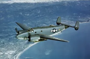 Lockheed Prints: Lockheed PV-1 Ventura on pre-delivery test prior to joi