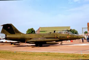 Flyvevabnet Prints: Lockheed TF-104G Starfighter RT-657
