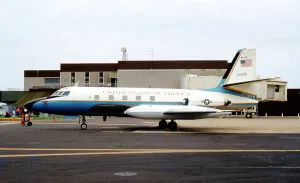 58th Prints: Lockheed VC-140B JetStar 62-4200