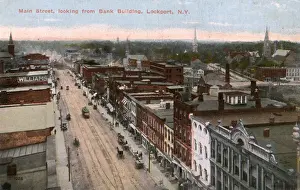 Lockport, Niagara County, New York, USA - Main Street