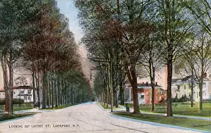Lockport, Niagara County, New York, USA - Locust Street