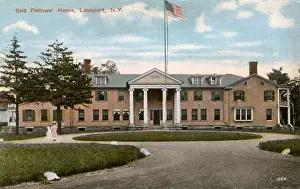 Lockport, Niagara County, New York, USA - Odd Fellows Home