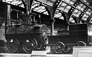 Locomotion Prints: Locomotion at Darlington Railway Station early 1900s