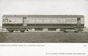 Locomotive no 1 steam rail motor coach