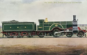 Locomotives Collection: Locomotive no 1007 4-2-2