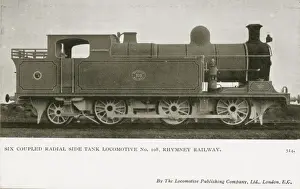 Locomotive no 108 six coupled radial side tank