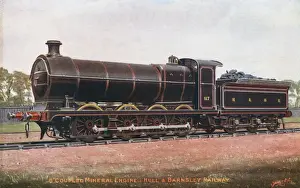 Locomotive no 117 8 coupled mineral engine