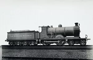 Locomotive no 126 Ben Bhreac Mhor 4-4-0