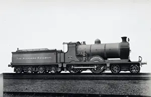 Locomotives Prints: Locomotive no 126 Ben Bhreac Mhor 4-4-0