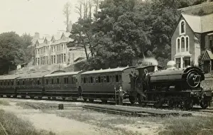 Locomotive no 13 4-4-0 engine