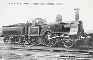 Locomotives Prints: Locomotive no 134 Owl