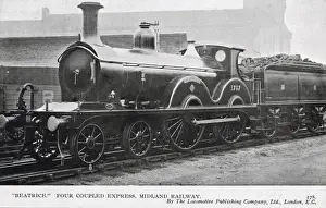 Locomotive no 1757 Beatrice 4-4-0