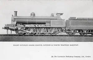 Lnwr Lnwr Prints: Locomotive no 1881 0-8-0 goods engine L&NWR