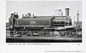 Bogies Prints: Locomotive no 1964 four coupled bogie tank