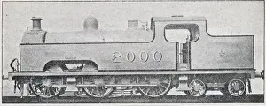 Locomotive no 2000 0-6-4 tank engine