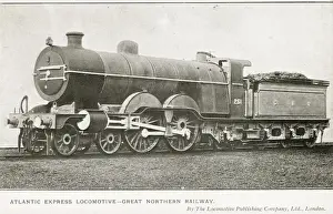 Locomotive no 251 4-4-2 Atlantic express