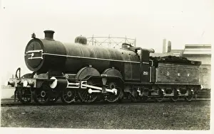 Locomotive no 251 4-4-2 Atlantic express