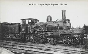 Locomotives Collection: Locomotive no 254 single bogie express