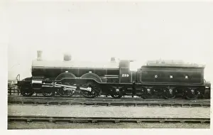 Locomotives Prints: Locomotive no 259 4-4-2 engine