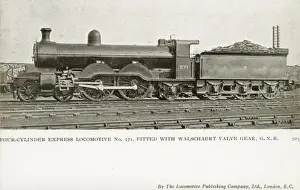 Valve Prints: Locomotive no 271 four cylinder express