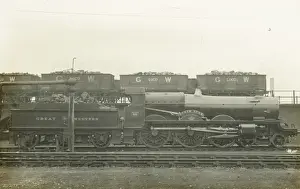 Locomotive no 40 North Star, side view