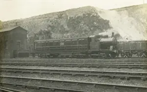 Locomotive no 5 0-4-0 with railcar unit
