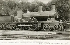 Wexford Prints: Locomotive no 58 express engine