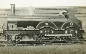 Locomotive no 7 2-4-0
