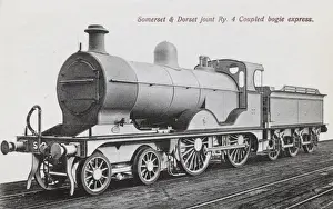 Locomotive no 77 4-4-0 express engine
